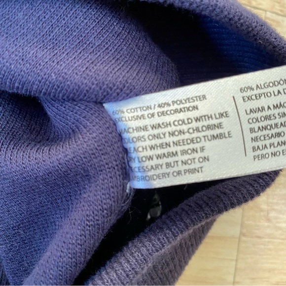 U.S. Polo Assn Men’s Large Quarter 1/4 Zip Flatback Pullover Classic Navy Blue - Picture 10 of 11